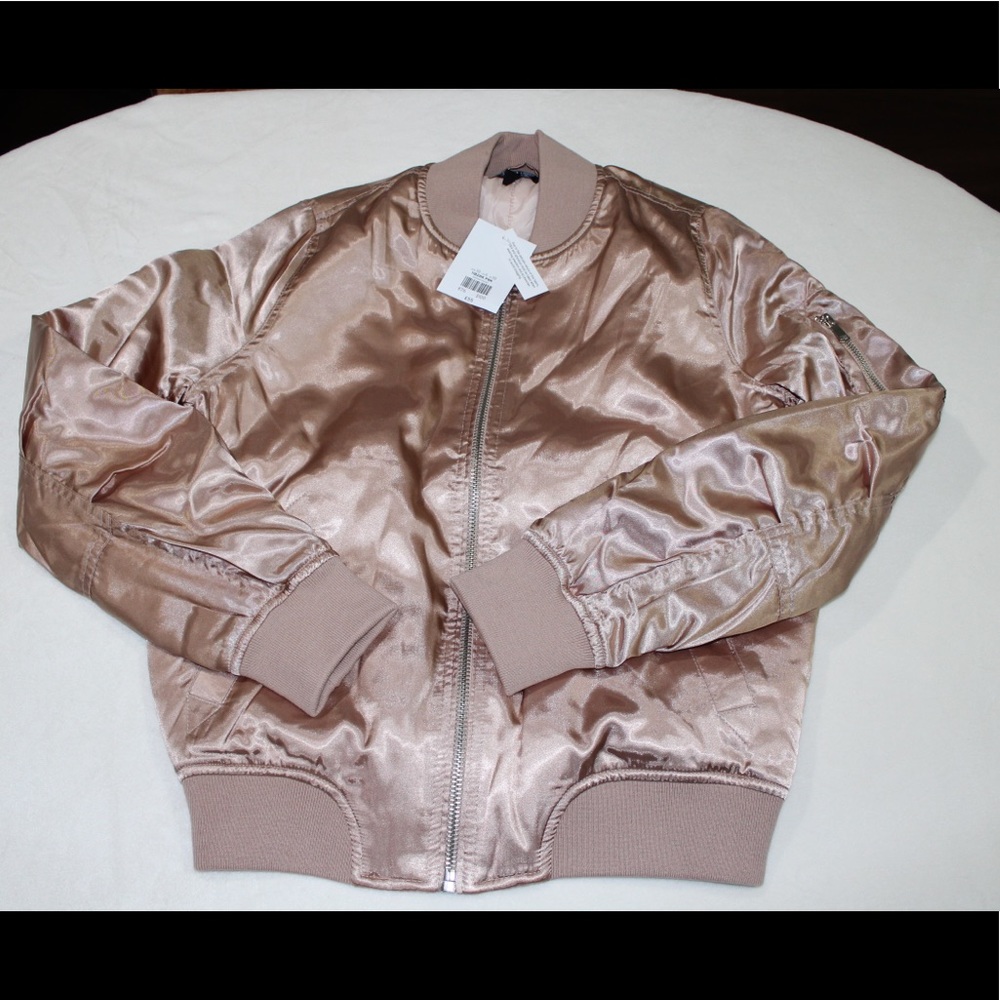 Topshop Rose Gold Women’s Jacket Size US 6